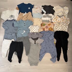 Assorted baby boy bundle 0-6 months